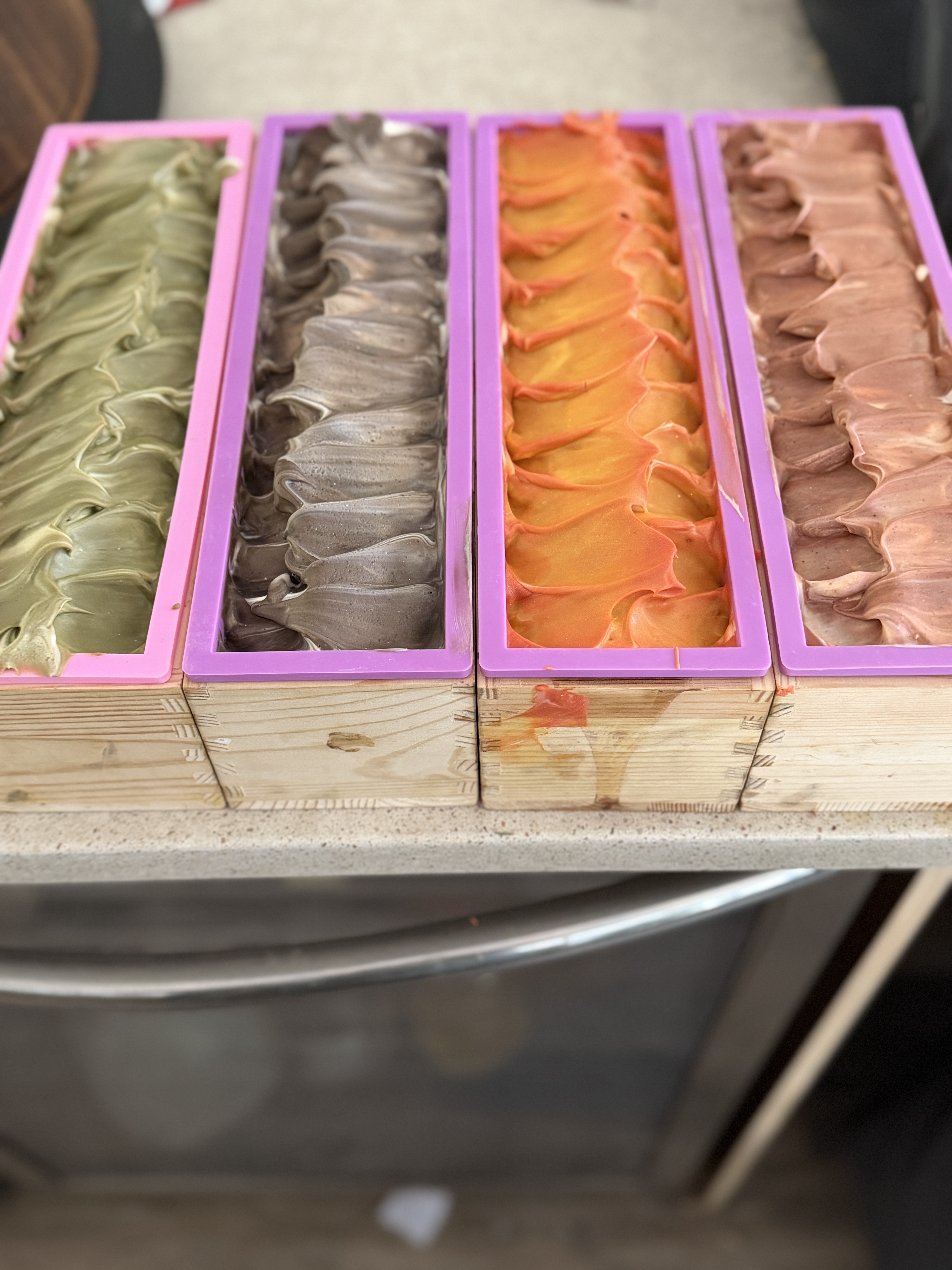 Soap production