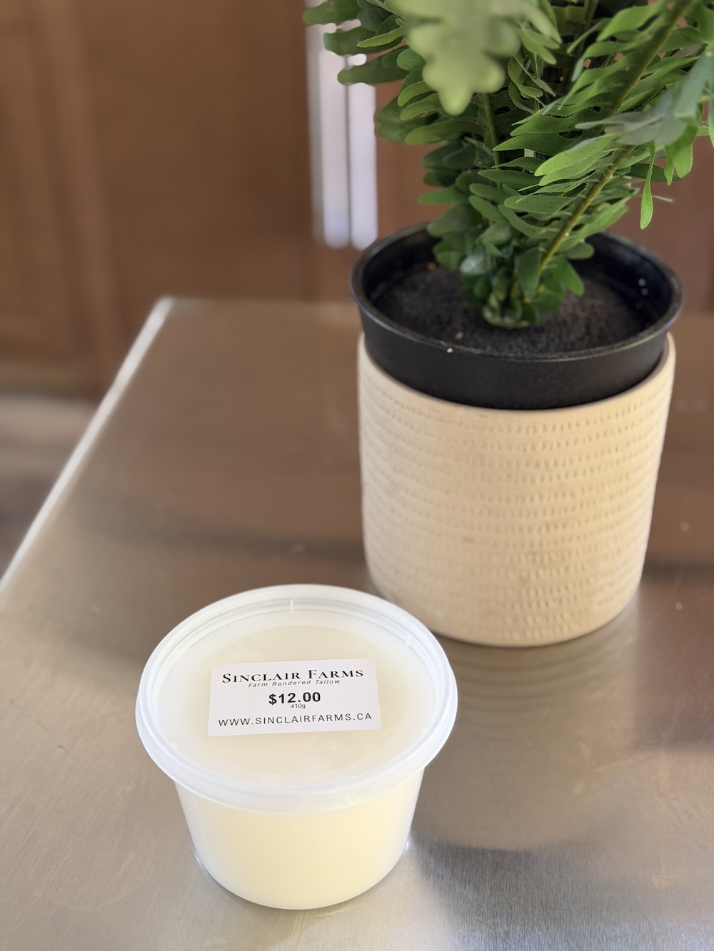 Farm-Rendered Tallow